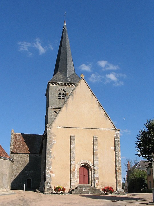 Illustration: Church of Saint-Étienne in Chassignolles